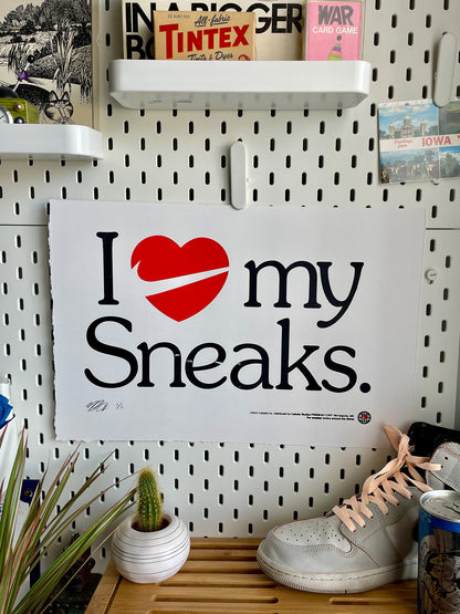 I <3 my Sneaks Print