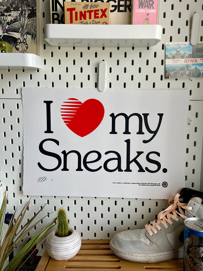 I <3 my Sneaks Print